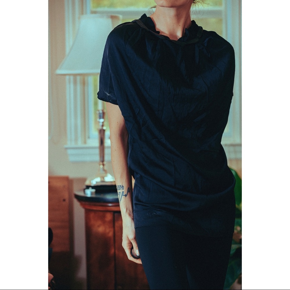 Sharon Wauchob Black Silk Blouse